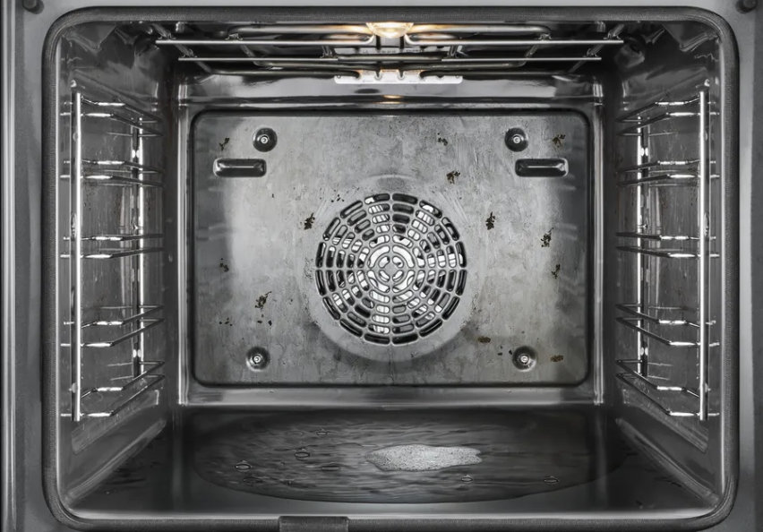  Cleaning Assistant: less effort to clean your oven thanks to its new easy cleaning option. It can be used especially when you want to lightly clean your oven and keep it sparkling quickly and easily. 